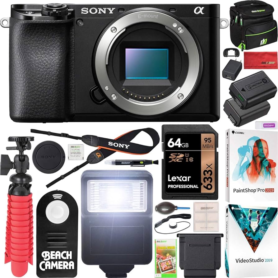 Amazon.com : Sony a6100 Mirrorless Camera | Official Sony USA